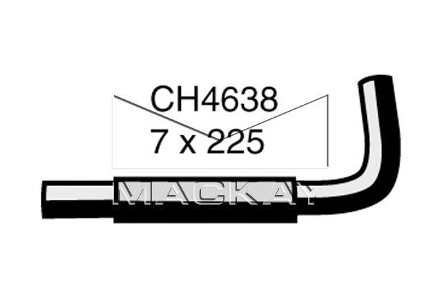 Mackay Bypass Heater Hose CH4638