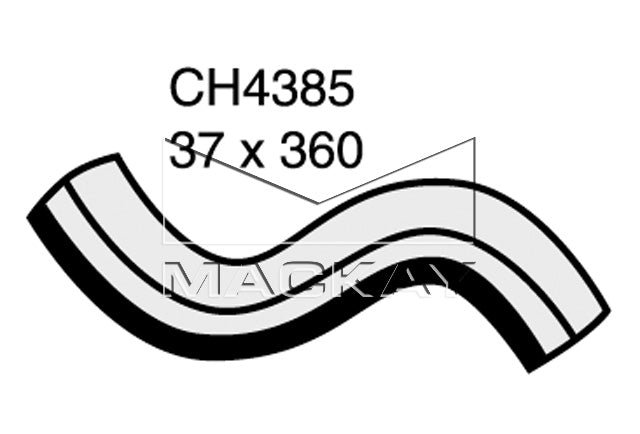 Mackay Bottom Radiator Hose CH4385