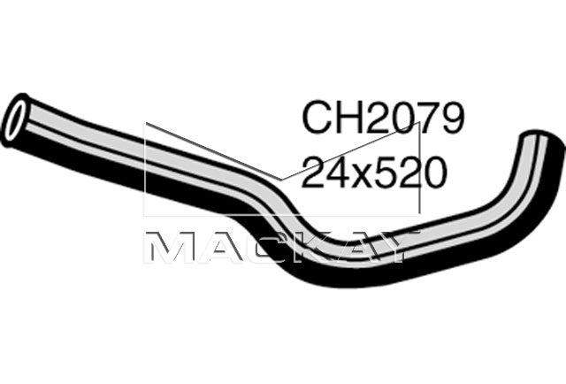 Mackay Top Radiator Hose CH2079