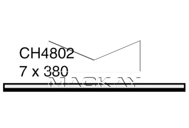 Mackay Expansion Tank Hose CH4802