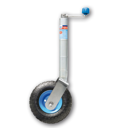 Ark 10In Pneumatic Jockey Wheel No Clamp JWN10P