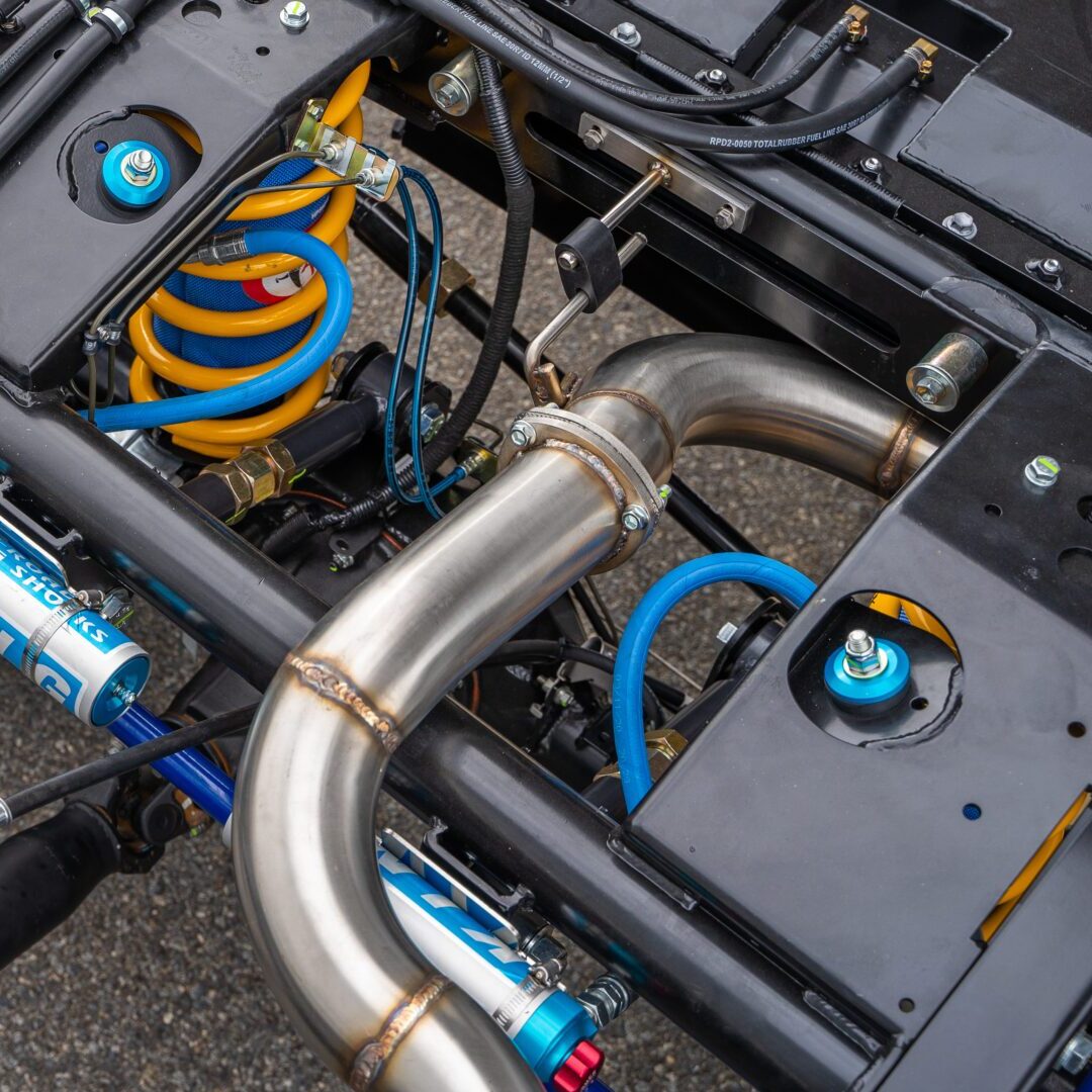 Torqit 79 Series 3.5in 4.5L TD Single Cab Ute Straight Through System