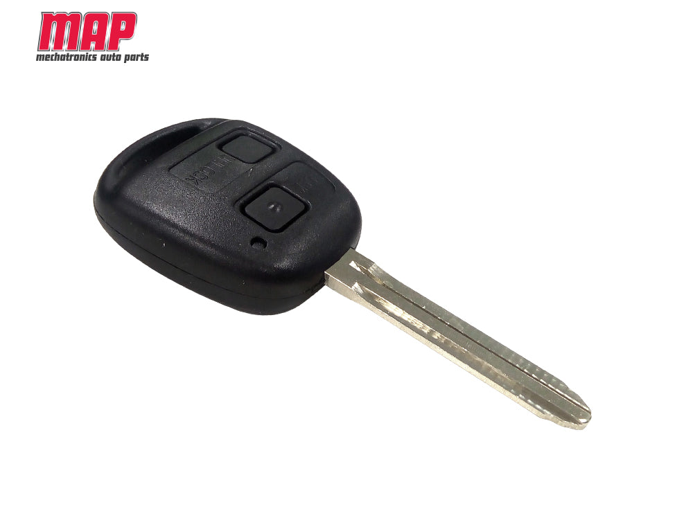MAP Complete Remote & Key - Toyota (2 Button) - Requires Key Cutting - Requires Working Master (Black) Key KF426