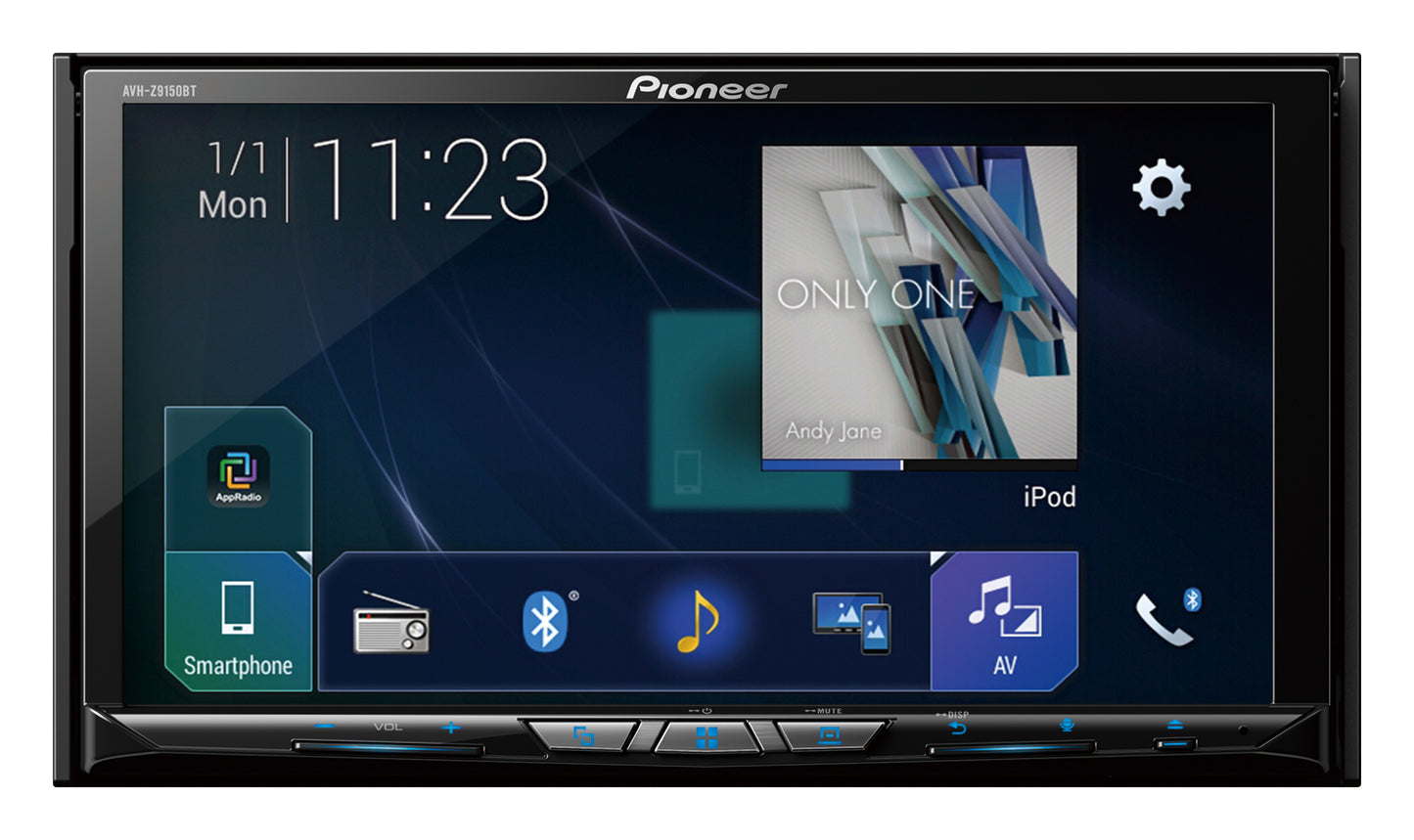 Pioneer Dbl Din AV 6In Carplay AVHZ9150BT