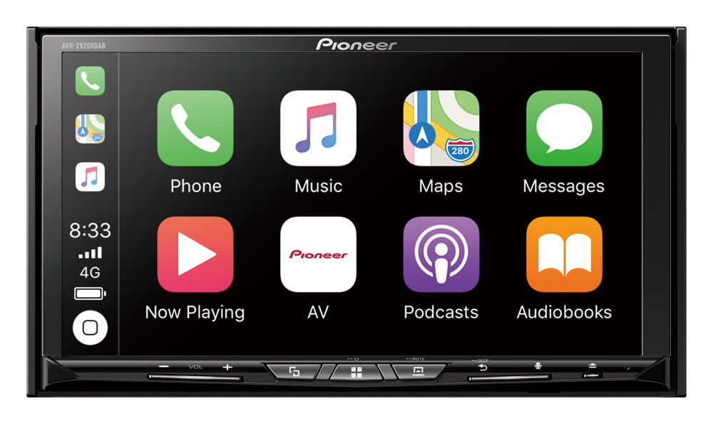 Pioneer Dbl Din AV 7In Carplay/Wifi AVHZ9200DA