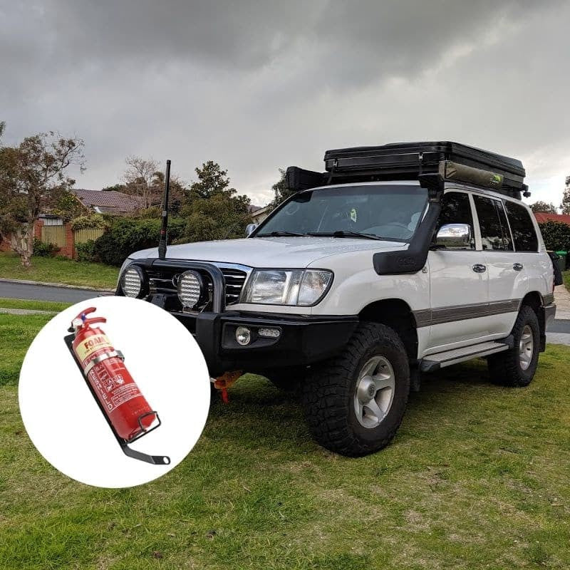 Kap Industries Fire Extinguisher Bracket to suit Landcruiser 100# - KI-LC-100