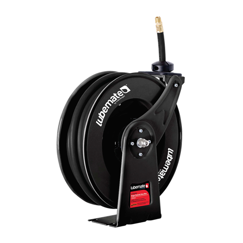 Lubemate Single Pedestal 12.5mm x 15M Oil Hose Reel L-OS1215