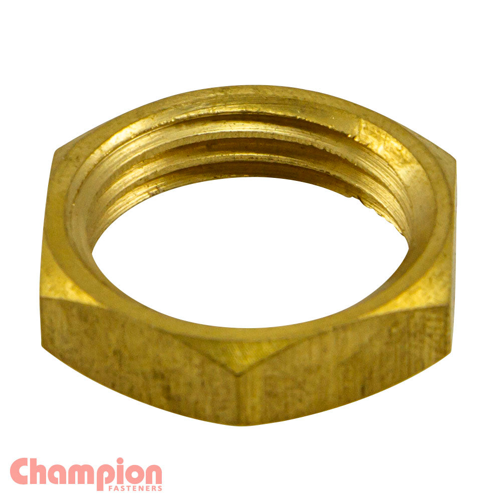 Champion Fasteners 1/4 Bsp Lock Nuts 7402