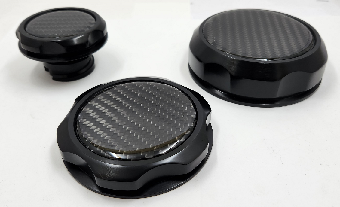 Autotecnica Holden VT VX VY LS1 V8 Shadow Series & Carbon Engine Cap Set LS1CRBS
