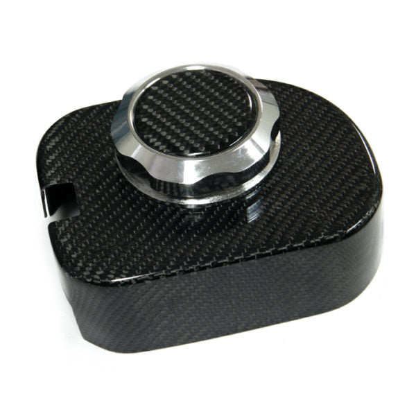 Autotecnica Holden Commodore VE Series 1 Carbon Fibre Brake Master Cylinder Cover & Chrome Cap LSBRC