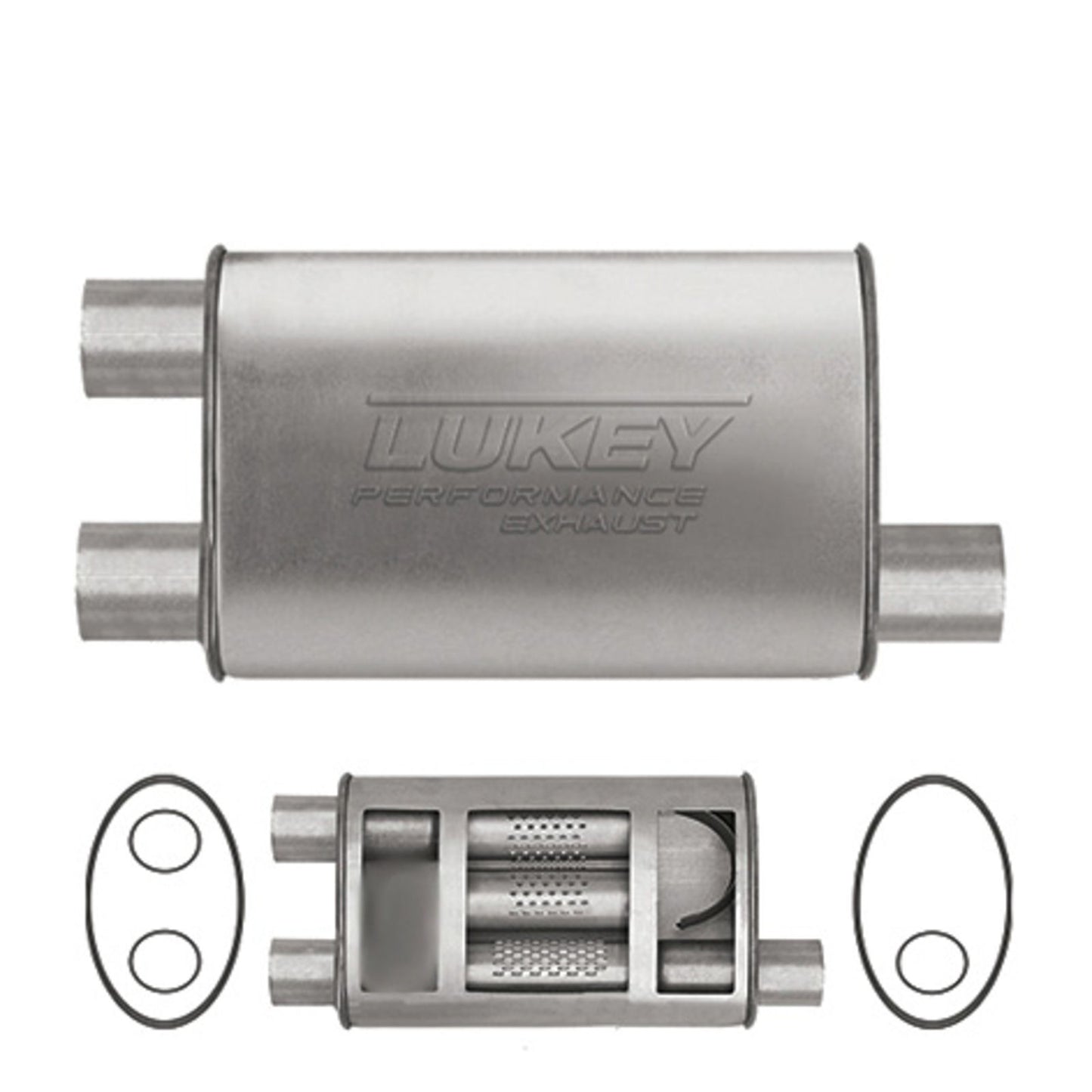 Lukey Muffler-Exhaust Sports LT17739