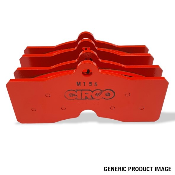 CIRCO M155 Race Brake Pads Corvette Single Pin Historic MB2786-13-M155