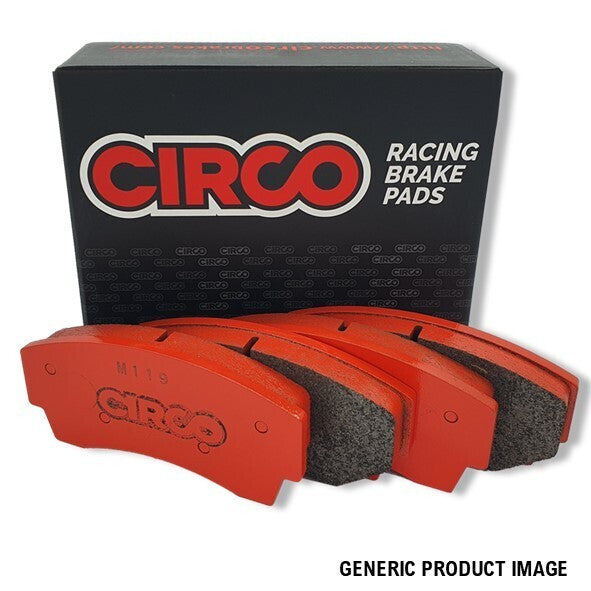 CIRCO M119 Race Brake Pads Alcon CAR98 (Mono4) MB1802-15.5-M119