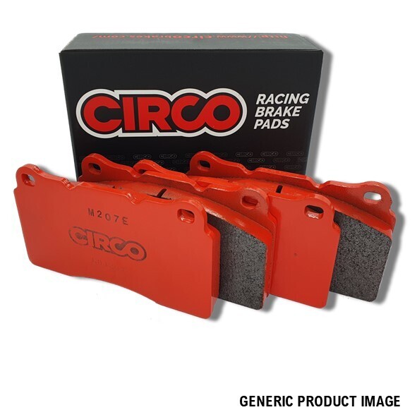 CIRCO M207E Race Brake Pads Brembo 6 pot GT (Deep Annulus) MB2762-25-M207E