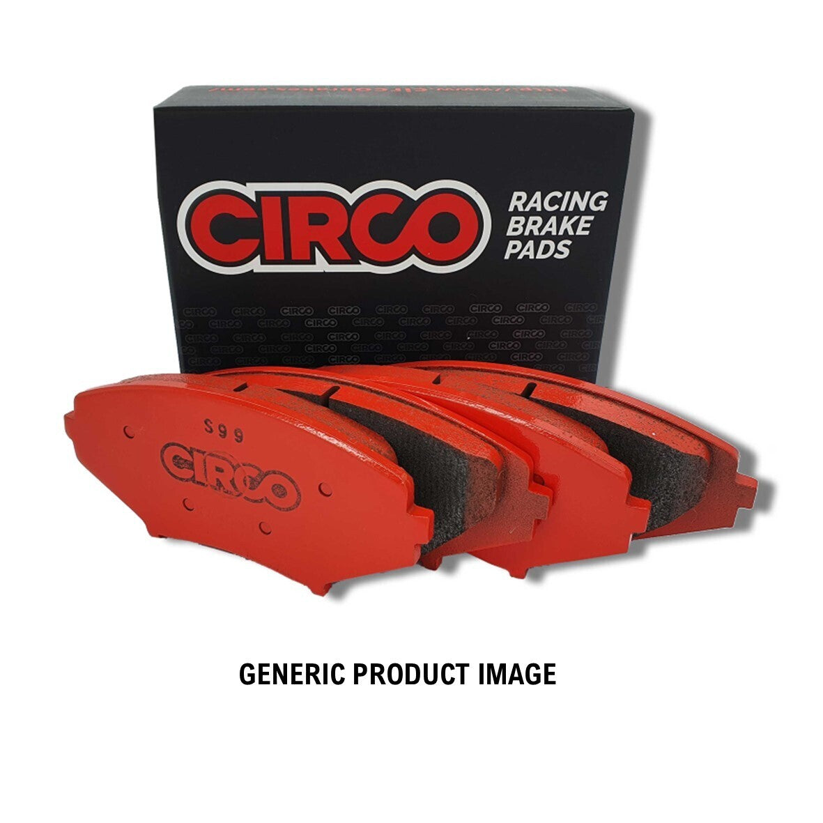 CIRCO S99 Performance Trackday Brake Pads Subaru WRX / Nissan 300ZX / Skyline Turbo MB750-S99