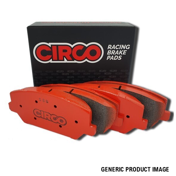 CIRCO S88 Performance Trackday Brake Pads Volkswagen Golf V, VI / Audi TT / S3 MB1602-S88