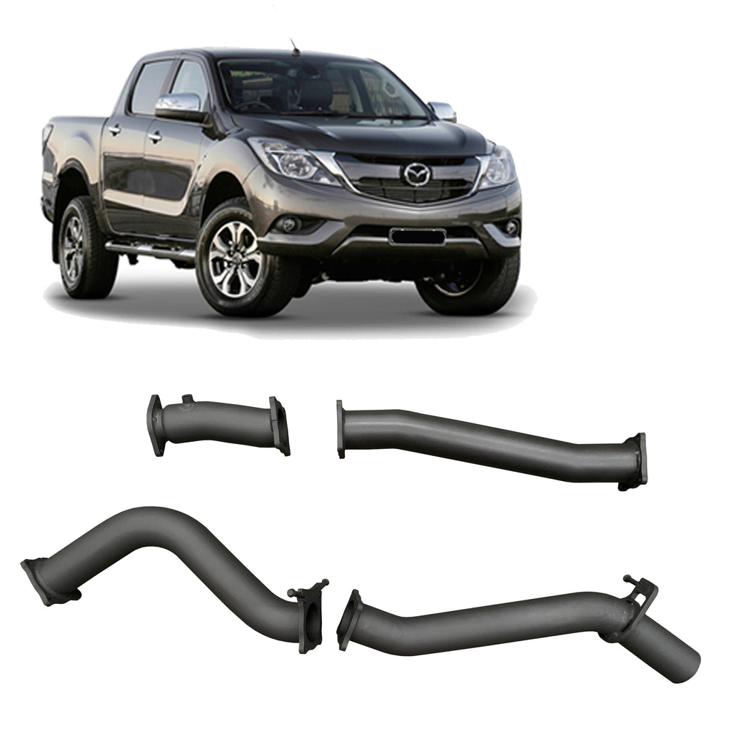 Redback Extreme Duty Exhaust 3in DPF Back (No Cat & No Muffler/Pipe Only) MBX22300-PO