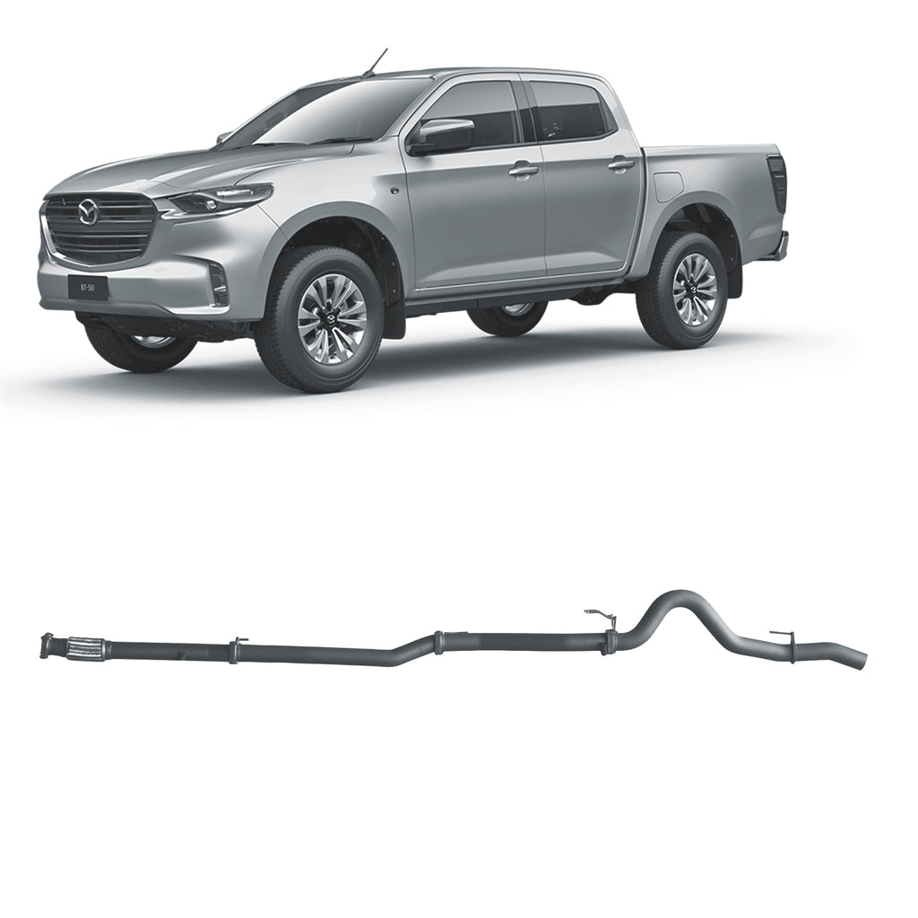 Redback Extreme Duty Exhaust 3in DPF Back (No Cat & No Muffler/Pipe Only) MBX22700-PO