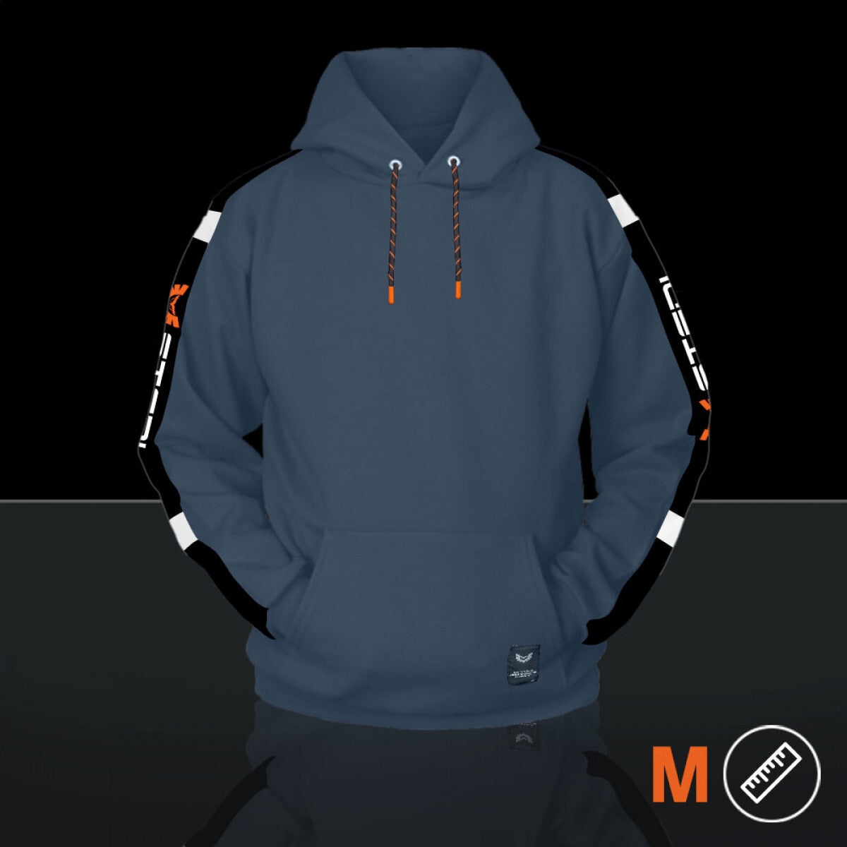 STEDI Hoodie Sleeve Jumper Blue Medium MERCHHOODV3MED