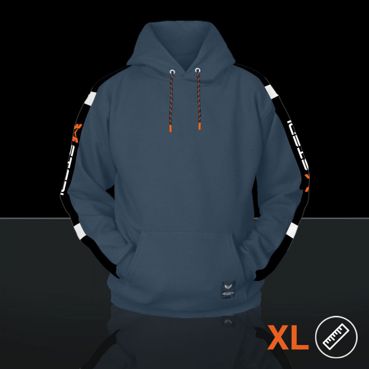 STEDI Hoodie Sleeve Jumper Blue XL MERCHHOODV3XL