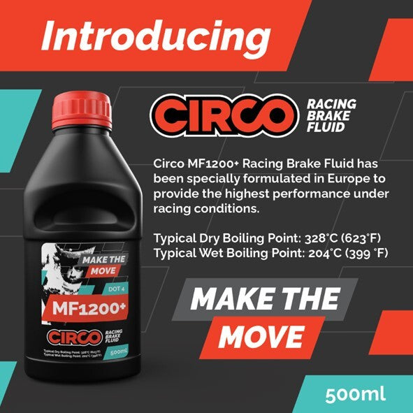 CIRCO MF1200+ Racing Brake Fluid - BOX (24 bottles) MF1200BOX