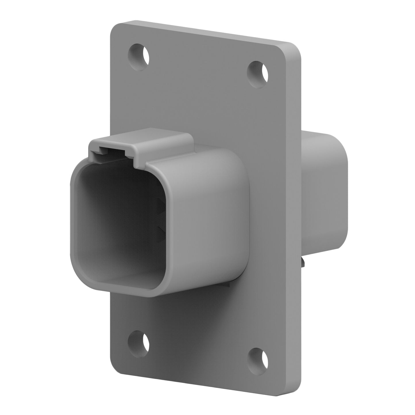 Deutsch DT 6 Way Flange Mount Receptacle DT04-6P-L012