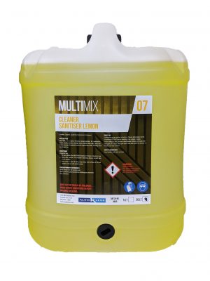 Auto Klene MultiMix 07 Cleaner Sanitiser Lemon 5L MM7-5