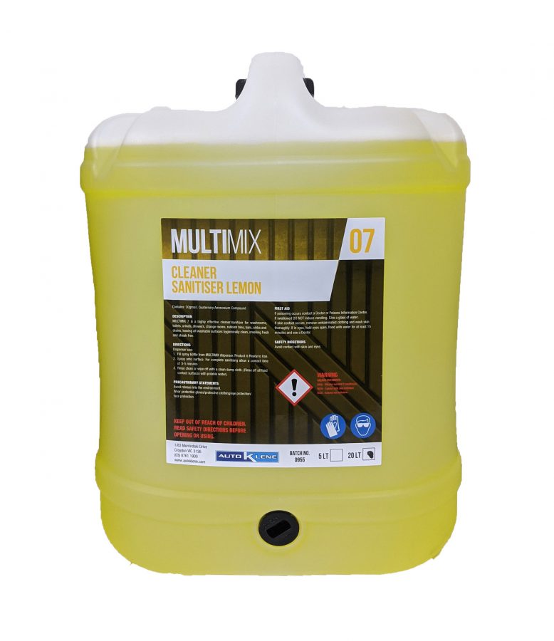 Auto Klene Cleaner Sanitiser Lemon MM7-20