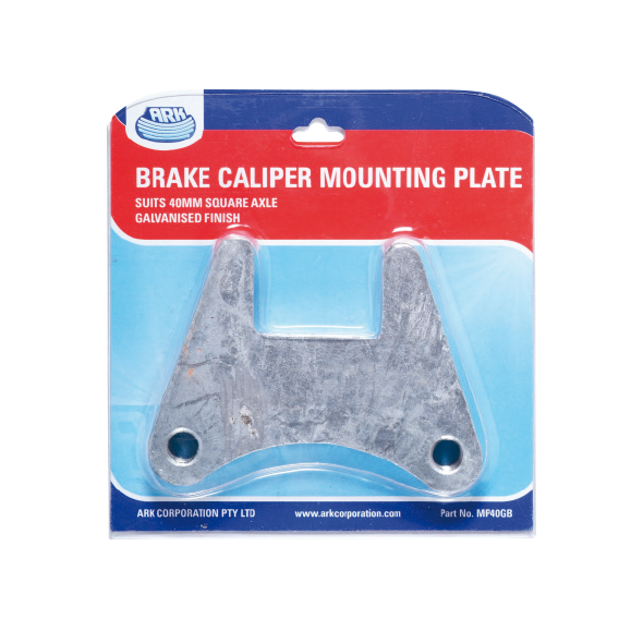 ARK Ark Brake Caliper Mount Plate 40Mm Galvanised 186MP40GB