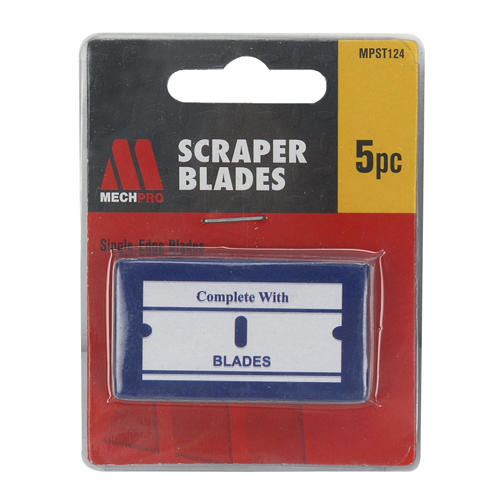 Mechpro Blade Scraper Metal 5pc MPST124