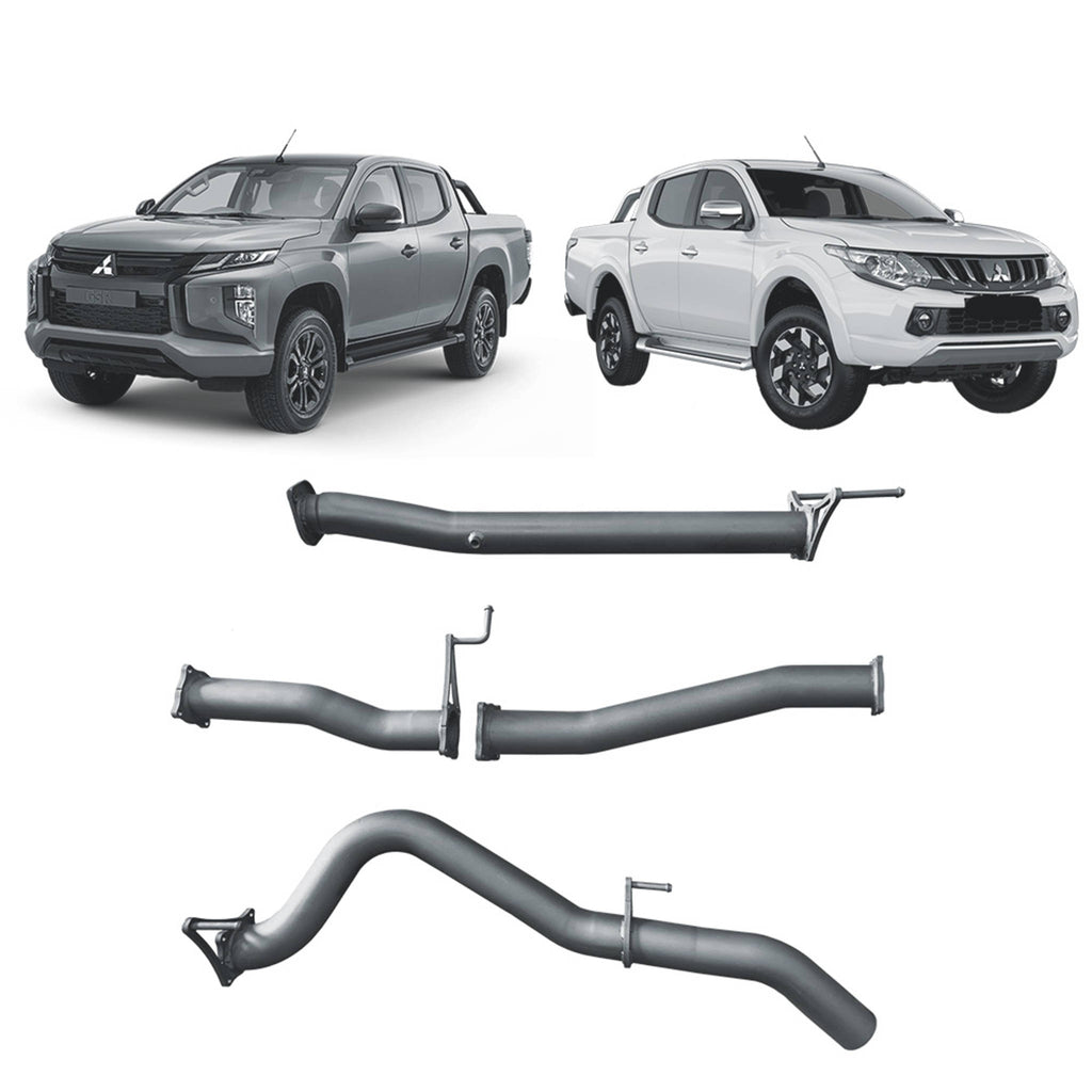Redback Extreme Duty Exhaust 3in DPF Back (No Cat & No Muffler/Pipe Only) MTX32800-PO