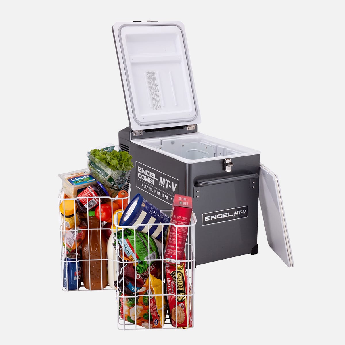 Engel 39L Fridge/Freezer Combi J Model V Series Gunmetal