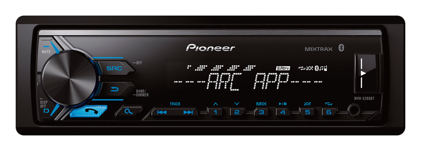 Pioneer Bluetooth Mechless Tuner MVHX395BTSB