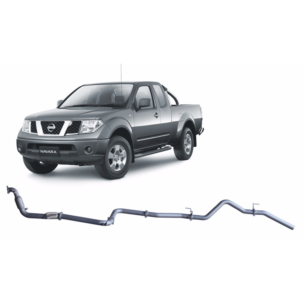 Redback Extreme Duty Exhaust 3in Turbo Back (With Cat & No Muffler/Pipe Only) NNX52800-CP