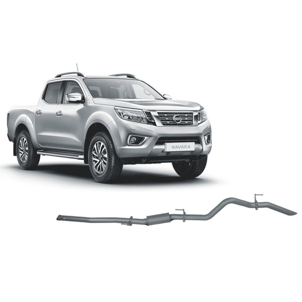 Redback Extreme Duty Exhaust 3in DPF Back (No Cat With Resonator) NNX54200-PR