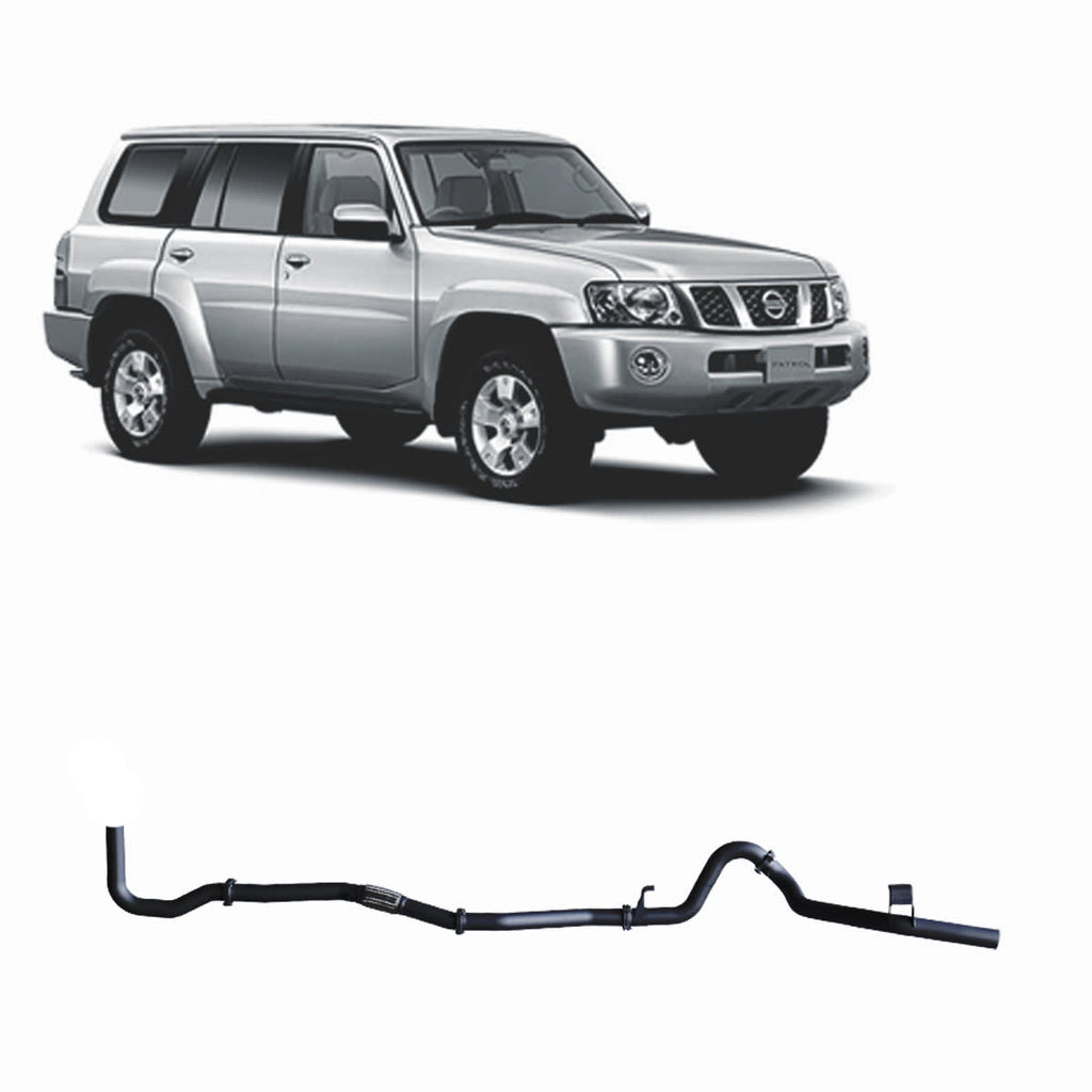 Redback Extreme Duty Exhaust 3in Dump Pipe Back (No Cat & No Muffler/Pipe Only) NPX50200-PO