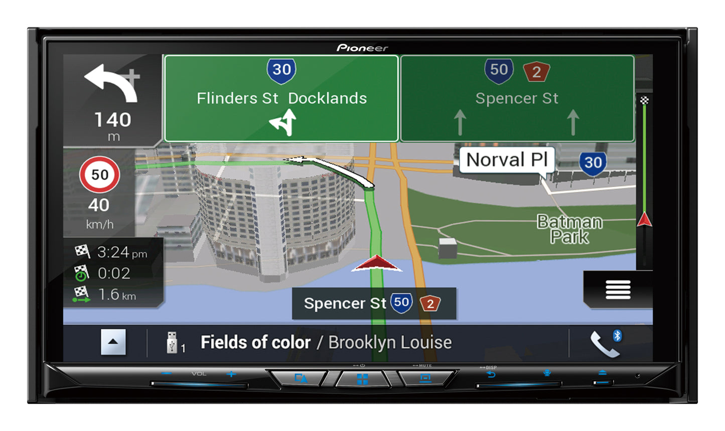 Pioneer AVic Dbl Din NAV 7In DAB AVICZ910DA