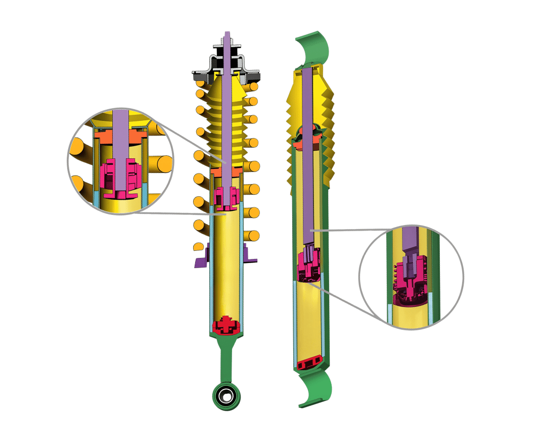 Raw 4x4 Shock Absorber Nitro Max NM608