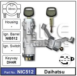 Nice Products Ignition Lock & Switch NIC512