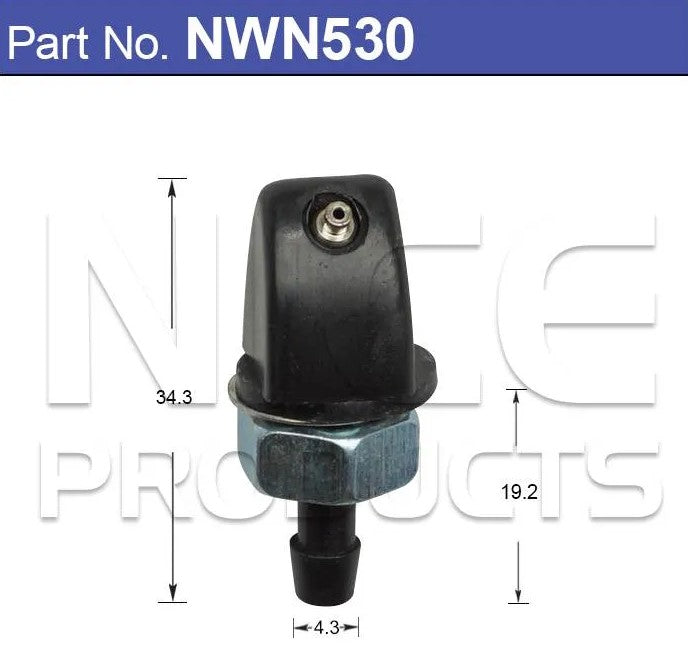 Nice Products Washer Jet Pair NWN530