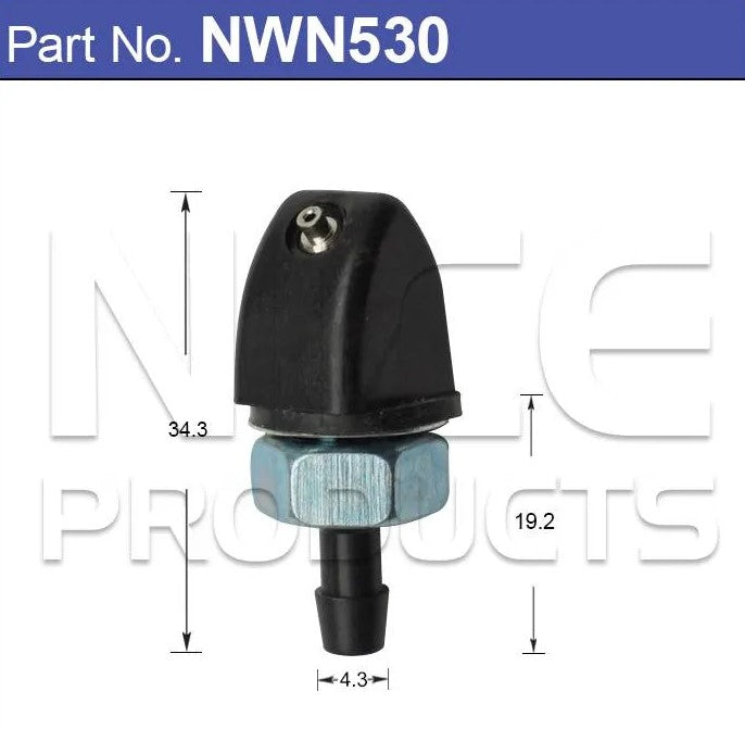 Nice Products Washer Jet Pair NWN530