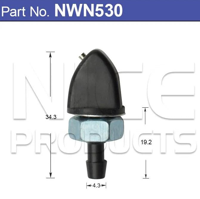 Nice Products Washer Jet Pair NWN530