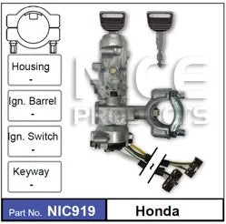 Nice Products Ignition Lock & Switch NIC919