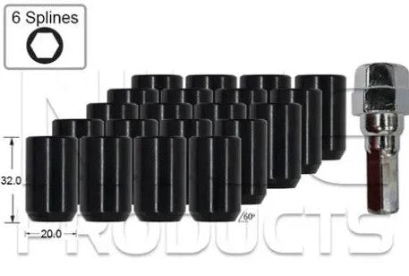 Nice Products Lock Nuts 20 Key J332B-20