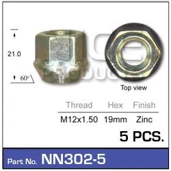 Nice Products Wheel Nut NN302-5