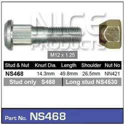 Nice Products Stud   Nut NS468