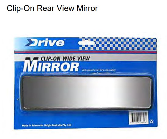 Haigh Mirror Wide View M1800