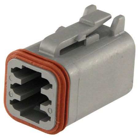 Deutsch Dt #16 - 6 Way Plug 1 Pce ACX2971S