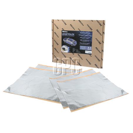 OEX Sound Deadening/Vibration Damping Material (41 X 40cm) X 4Pcs ACX1400