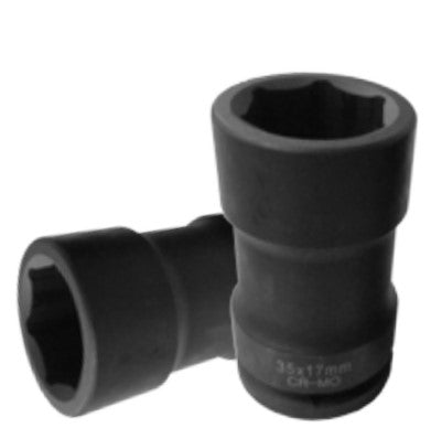 KC Tools 3/4in. Drive Size 35x17mm Dual Opening Budd Wheel Socket 11713
